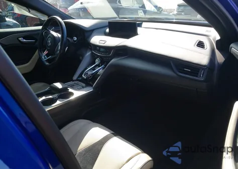 2021 Acura Tlx Type S из США, поврежденный, VIN 19UUB7F09MA000205